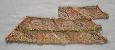 Tre strimler satt sammen, 1700-1800-tallet. av Unbekannt