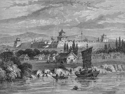 Tientsin, ca 1880 av Unbekannt