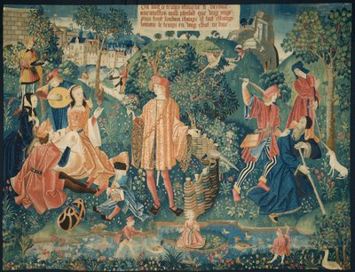 Tid fra Chateau de Chaumont Set, 1512-1515. av Unbekannt