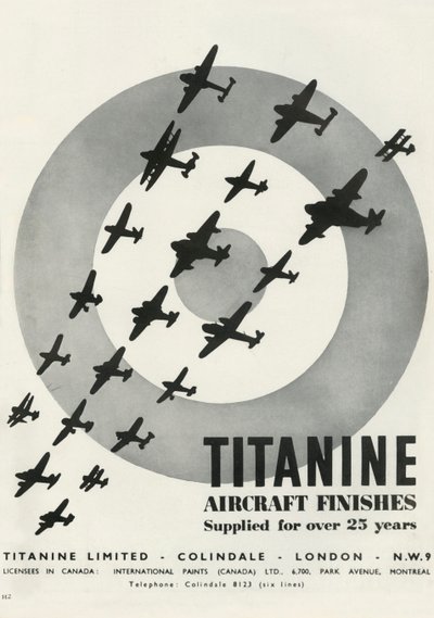 Titanine Aircraft Finishes, 1941. av Unbekannt