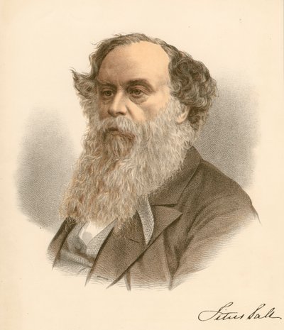 Titus Salt, britisk ullstifter og industrimann, c1880 av Unbekannt