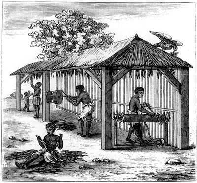 Tobakksforberedelse, 1873 av Unbekannt