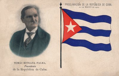 Tomas Estrada Palma, president for republikken Cuba, 1902 av Unbekannt
