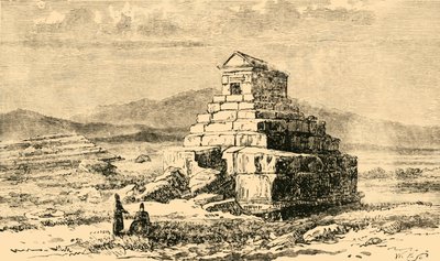 Kyros grav, 1890. av Unbekannt