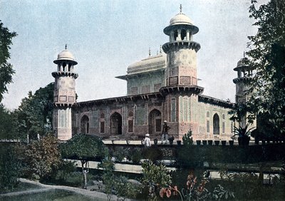 Graven til Itimad-Ud-Daula, Agra, India, c1890 av Unbekannt