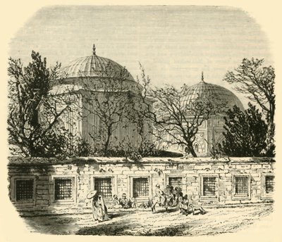 Tomb of Solyman the Magnificent og Roxolana, Konstantinopel, 1890. av Unbekannt
