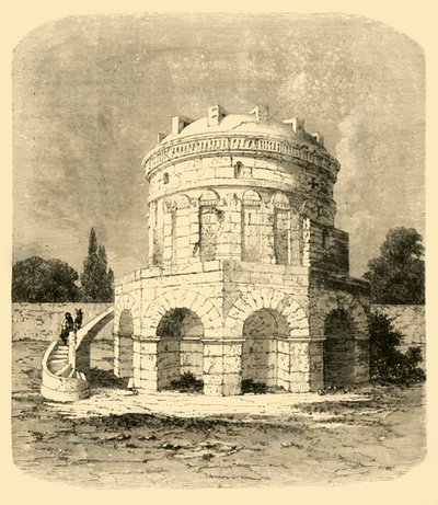 Theodorics grav, Ravenna, 1890. av Unbekannt
