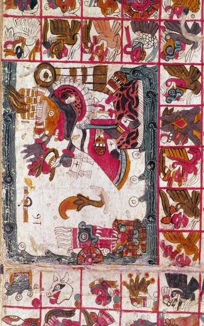 Tonalamatl Aubin, Folio 16, 1400-tallet av Unbekannt