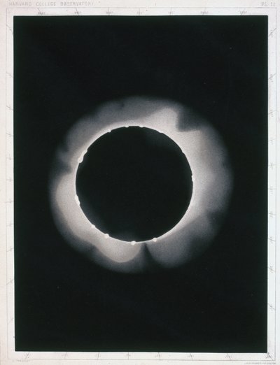 Total solformørkelse, 2. desember 1870 av Unbekannt