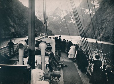 Turistdamper i Troldfjorden, 1914. av Unbekannt