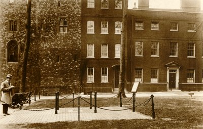 Tower of London. Stillasstedet, c1910. av Unbekannt