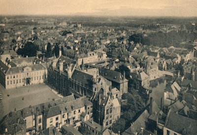 Rådhus og generell utsikt, c1910 av Unbekannt
