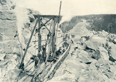 Sporleggingsmaskin, 1922. av Unbekannt