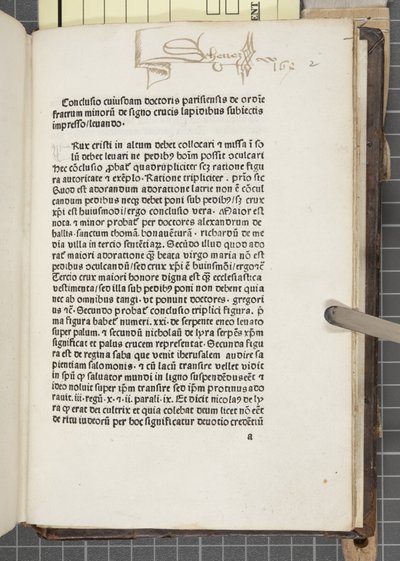 Tractat[us] sancti Augustini, skrevet av Augustine of Hippo (penn og blekk på papir) av Unbekannt