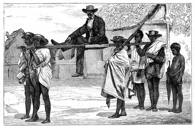 Reiser på Madagaskar, c1890 av Unbekannt