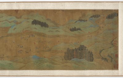 Traktat ved Bian-broen, Ming-dynastiet, 1500-1600-tallet. av Unbekannt
