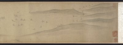 Traktat ved Bian-broen, Yuan- eller Ming-dynastiet, 1300-1400-tallet. av Unbekannt