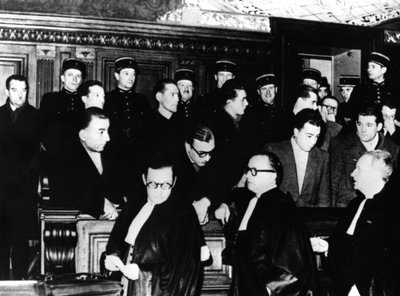 Rettssak mot franske medlemmer av Gestapo, Paris, 1.–12. desember 1944 av Unbekannt