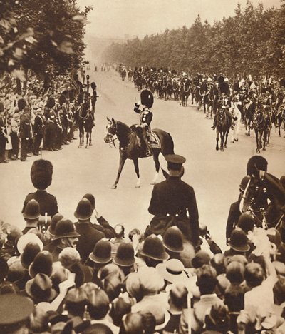 Trooping the Color Pageantry, 1937 av Unbekannt