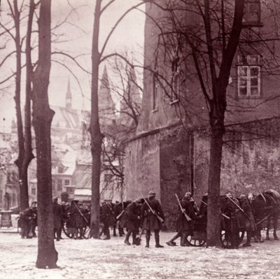 Tropper, Aachen, Tyskland, c1914-c1918 av Unbekannt