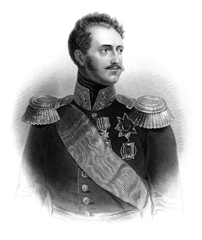 Tsar Nicholas I av Russland av Unbekannt