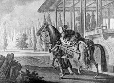Tyrkisk Pashas Arabian hack, 1722 1938 av Unbekannt