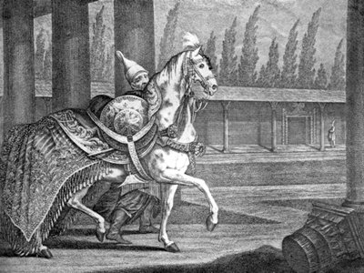 Tyrkiske sultaner arabisk hest, 1722 1938 av Unbekannt