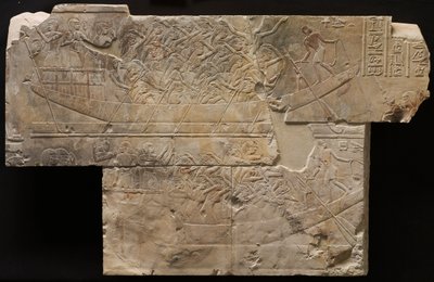 To båter med kvinnelige sørgende, ca. 667-647 f.Kr. av Unbekannt