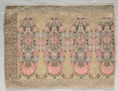 To stykker fra et skjerf, 1700-tallet. av Unbekannt