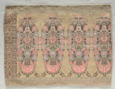 To stykker fra et skjerf, 1700-tallet. av Unbekannt
