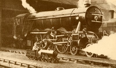 To av en handel, c1930. av Unbekannt