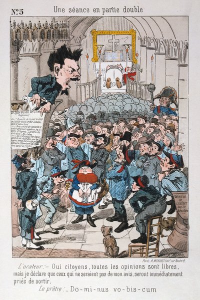 En dobbel deløkt, 1871. av Unbekannt