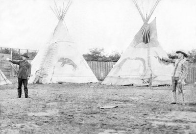 USA: Buffalo Bills ville vest-show - c1880 av Unbekannt