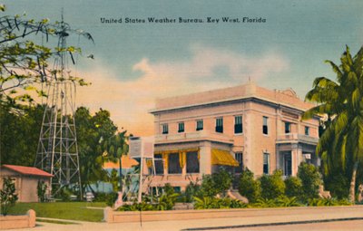 United States Weather Bureau, Key West, Florida, ca 1940-tallet av Unbekannt