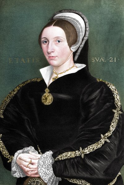 Ukjent kvinne som tidligere ble antatt å være Catherine Howard, 1902 av Unbekannt