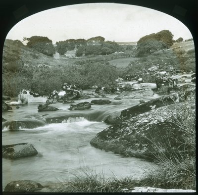 Upper Dart - Dartmoor, slutten av 1800-begynnelsen av 1900-tallet. av Unbekannt