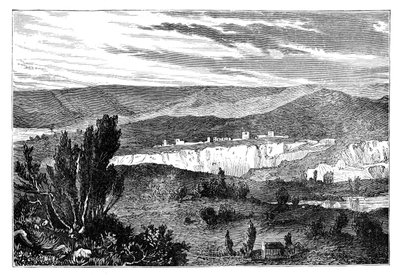 Valley of Inkerman, Ukraina, c1888 av Unbekannt