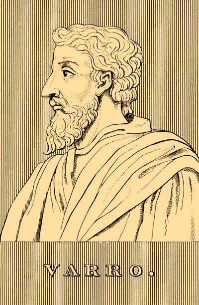 Varro, 116-27 f.Kr., 1830 av Unbekannt