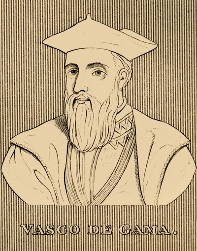 Vasco da Gama, ca 1460-1524, 1830. av Unbekannt