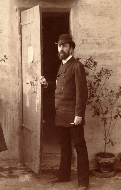 Vasily Polenov , russisk kunstner, 1884 av Unbekannt