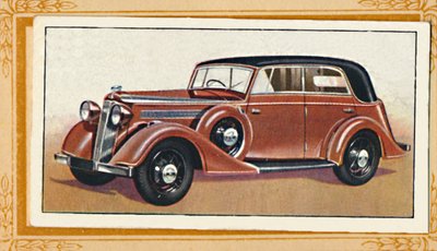 Vauxhall Big Six Wingham Cabriolet, c1936 av Unbekannt