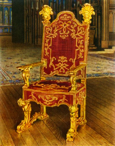 Venetian State Arm-Chair, sent på 1600-tallet, 1938. av Unbekannt