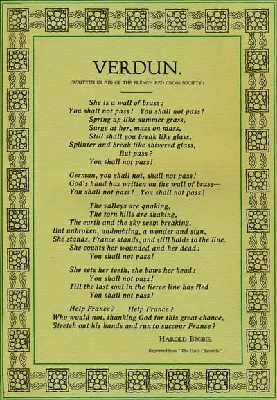 Verdun, 1916 av Unbekannt