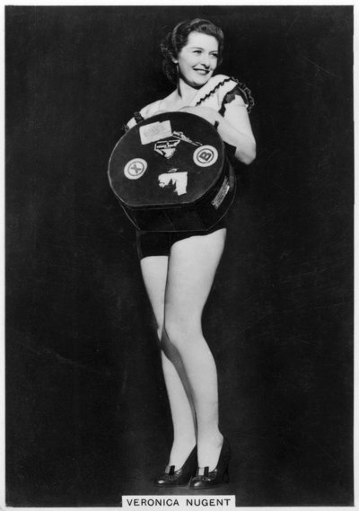 Veronica Nugent, skuespillerinne, c1936-c1939 av Unbekannt