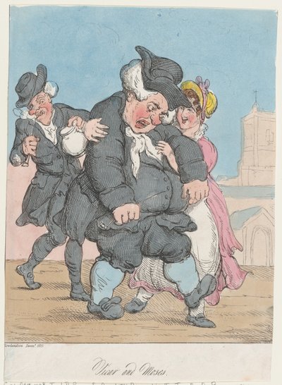 Vikar og Moses, 1815., 1815. av Unbekannt