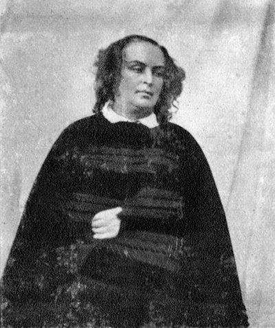 Victor Hugo , fransk poet, dramatiker og romanforfatter, ca 1840-tallet av Unbekannt