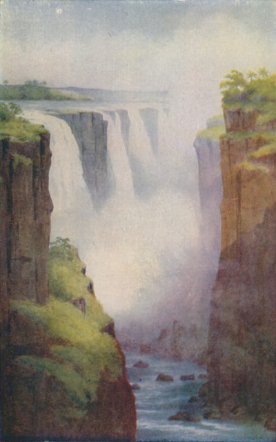 Victoria Falls, 1924 av Unbekannt