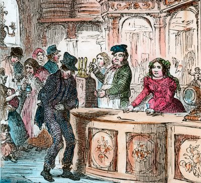 Viktoriansk ginhus, 1800-tallet sent på 1800- eller begynnelsen av 1900-tallet av Unbekannt