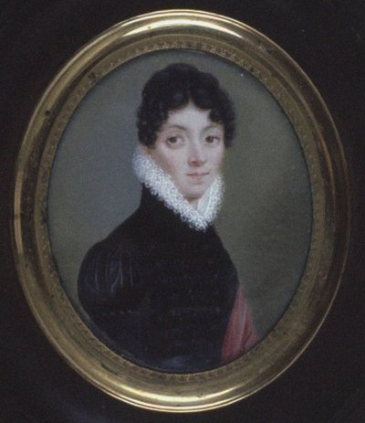 Victorine Mounier 1783-1822 av Unbekannt