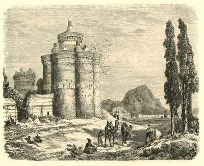 Utsikt nær Ispahan, 1890. av Unbekannt
